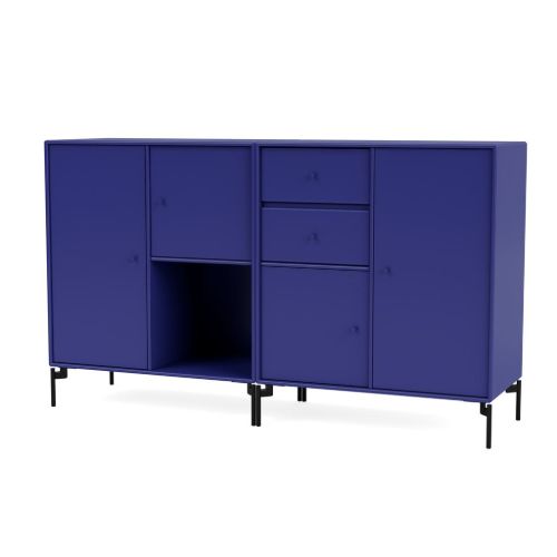 Montana Selection Couple Skænk med ben 139,2x69,6 cm - 135 Monarch / Black