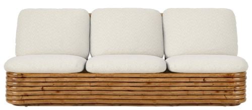 GUBI Bohemian 72 Sofa B: 210 cm – Rattan/Chevron 002