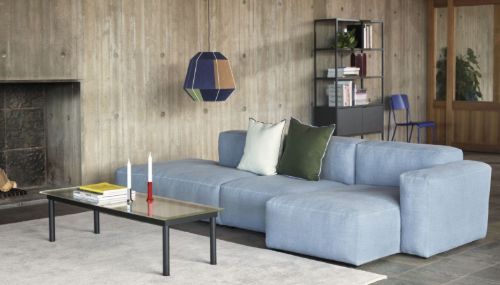 HAY Mags Soft Low Armlehne 3-Sitzer-Kombination 4 rechts Ende L: 331 cm – Hallingdal 220