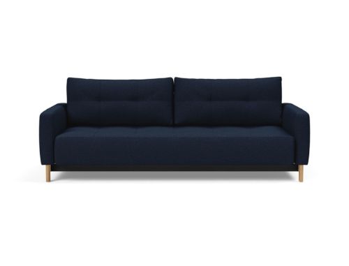 Innovation Living Pyxis D.E.L Sofa Bed B: 232 cm - Lakeret Eg/528 Mixed Dance Blue