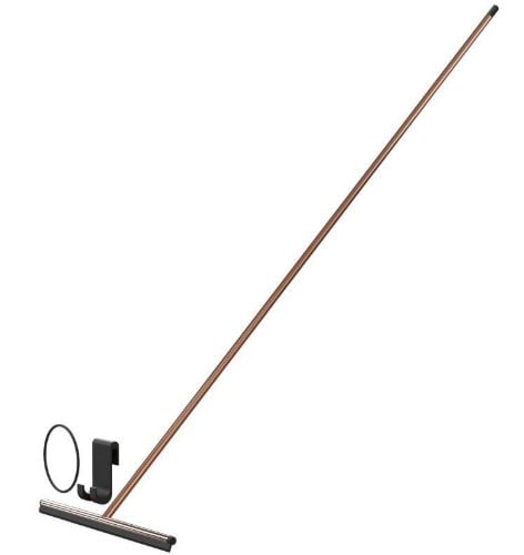 FROST NOVA2 Bruseskraber Lang m. holder B: 34cm - Poleret Kobber