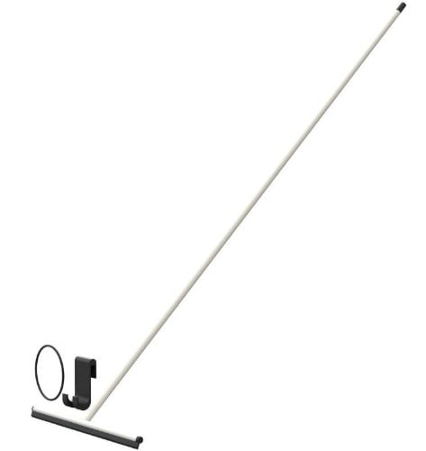 FROST NOVA2 Bruseskraber Lang m. holder B: 34cm - Mat Hvid