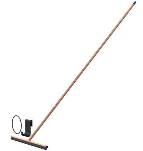 FROST NOVA2 Bruseskraber Lang m. holder B: 34cm - Børstet Kobber