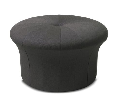 Warm Nordic Grace Pouf Ø: 77 cm - Mocca