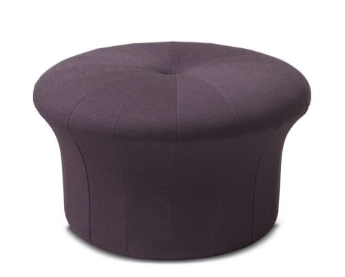 Warm Nordic Grace Pouf Ø: 77 cm - Desert Yellow