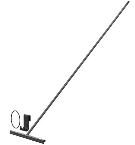 FROST NOVA2 Bruseskraber Lang m. holder B: 34cm - Børstet Sort