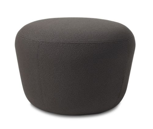 Warm Nordic Haven Pouf Ø: 57 cm - Mocca