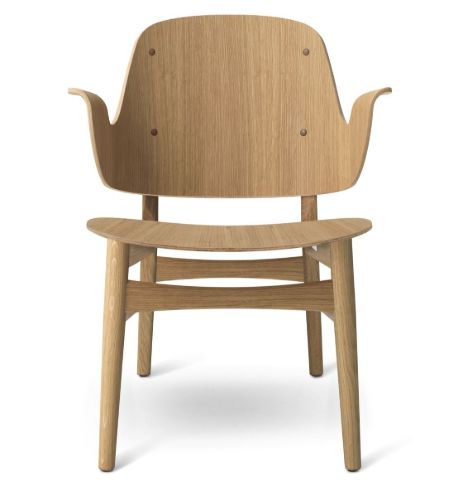Warm Nordic Gesture Lounge Chair SH: 46 cm - Oak
