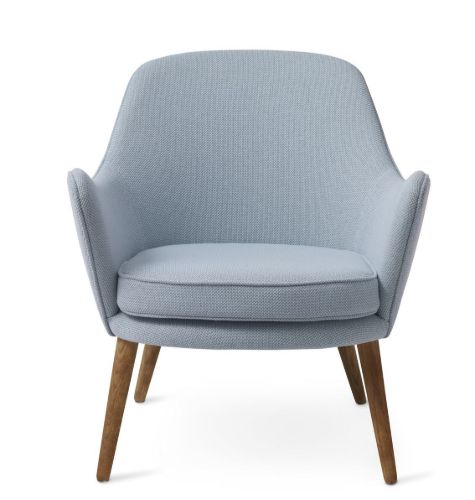 Warm Nordic Dwell Lounge Chair SH: 46 cm - Minty Grey