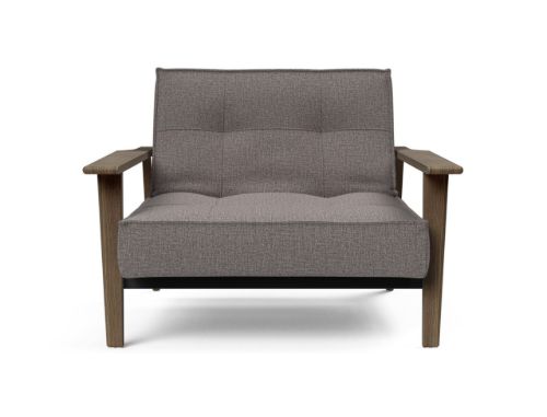 Innovation Living Splitback Frej Chair B: 112 cm - Smoked Oak/521 Mixed Dance Grey
