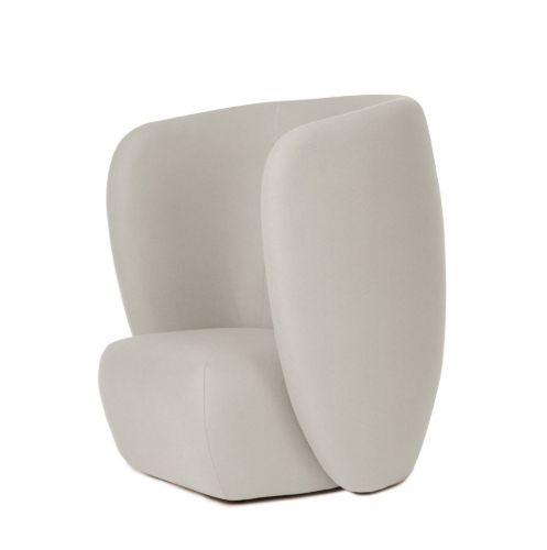 Warm Nordic Haven Lounge Chair SH: 40 cm – Perlgrau