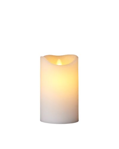 Sirius Sara Genopladeligt Stearinlys H: 12,5 cm - Hvid