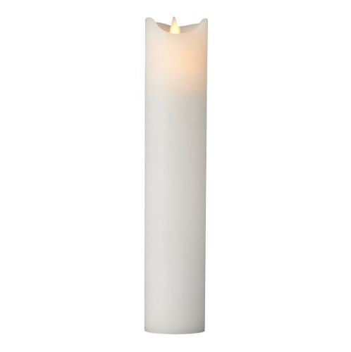 UDGÅR med lager Sirius Sara Genopladeligt Stearinlys H: 25 cm - Hvid