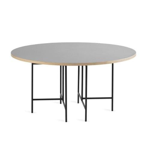 Please Wait To Be Seated Eiermann3 Dining Ø: 150 cm - Sort/Grey