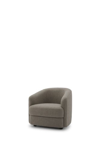 New Works Covent Lounge Chair SH: 42 cm – Nevotex Barnum Dark Taupe 10