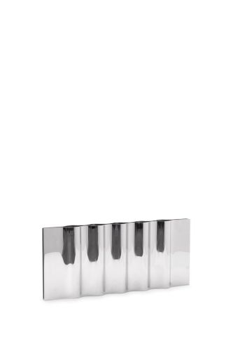 New Works Ripply Candle Holder - Stainless Steel