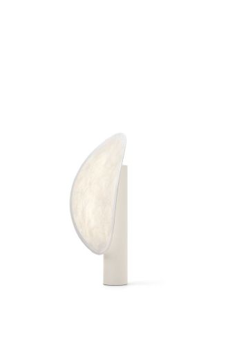 Neue tragbare Tischlampe Works Tense – Weiß/Weißes Tyvek