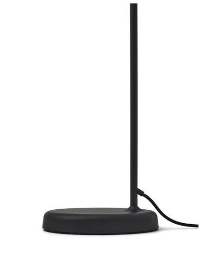 New Works Material Stehlampe H: 125 cm – Sockel aus Kork/Schwarz