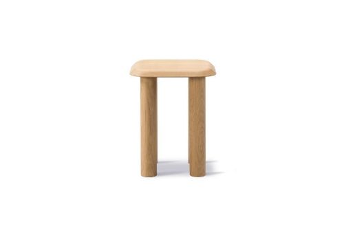 Fredericia Furniture 6770 Islets Side Bord 40x40 cm - Lys Olieret Eg