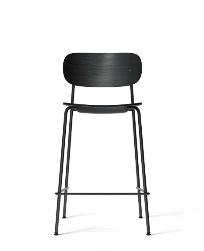 Audo Copenhagen Co Counter Chair Veneer SH: 65,5 cm – Schwarze Eiche