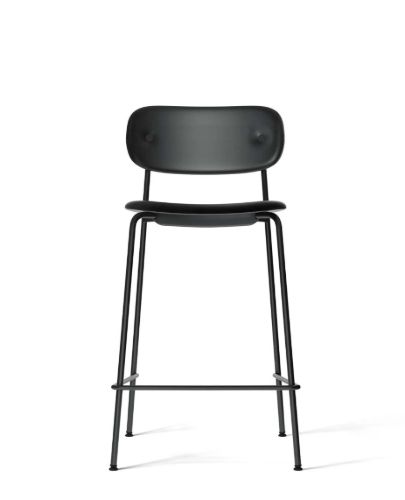 Audo Copenhagen Co Counter Chair Furnier Vollgepolstert SH: 68,5 cm - Dakkar 0842