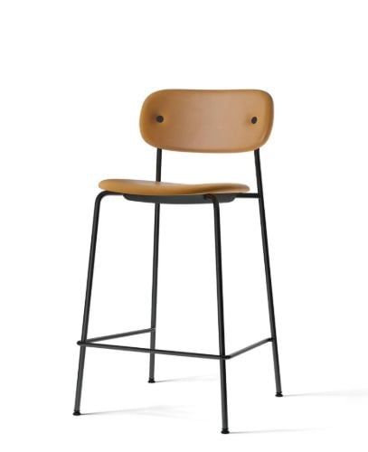 Audo Copenhagen Co Counter Chair Veneer Fully Upholstered SH: 68,5 cm - Dakkar 0250