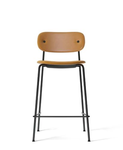 Audo Copenhagen Co Counter Chair Furnier Vollgepolstert SH: 68,5 cm – Dakkar 0250