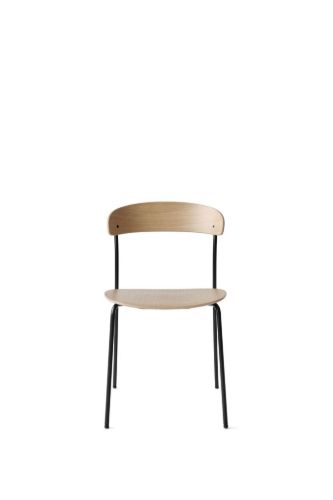New Works Missing Chair SH: 46 cm - Oak/Black