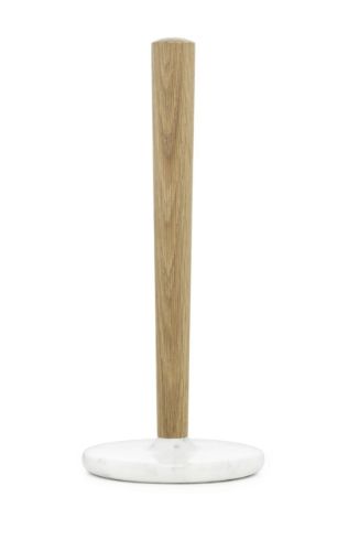Normann Copenhagen Craft Køkkenrulle Holder - Hvid Marmor/Eg