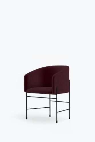 New Works Covent Chair SH: 46 cm – Kvadrat Harald 2 582