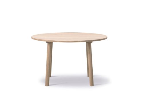 Fredericia Furniture 6121 Taro Spisebord Ø: 120 cm - Sæbebehandlet Eg