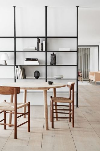 Fredericia Furniture 6121 Taro Esstisch Ø: 120 cm – seifenbehandelte Eiche