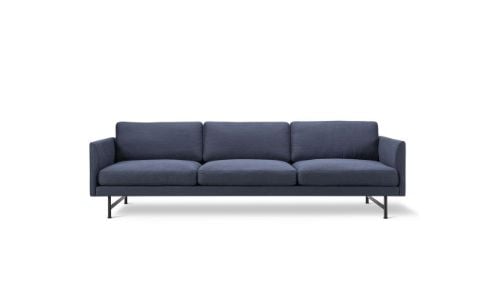 Fredericia Furniture 5623 Calmo 3 Pers. Sofa L: 250 cm - Sunniva 783/Sort Metal