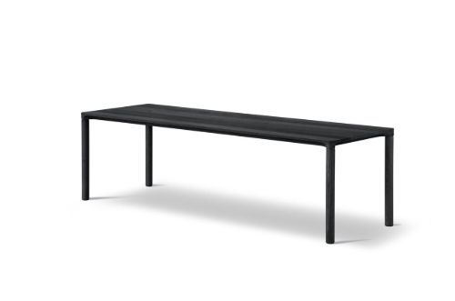 Fredericia Furniture 6715 Piloti Couchtisch 120 x 39 x 35 cm – schwarz lackierte Eiche