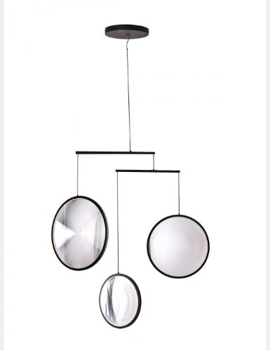 DCW Editions Focus x3 Lysekrone Ø: 99,8 cm - Black