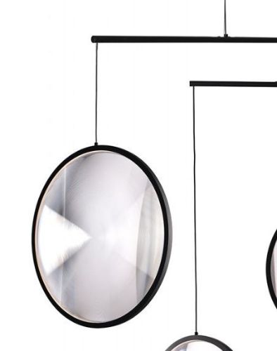DCW Editions Focus x3 Kronleuchter Ø: 99,8 cm – Schwarz