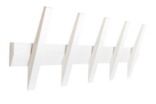 Hoigaard Tangent-5 Knagerække B: 64 cm - Hvid