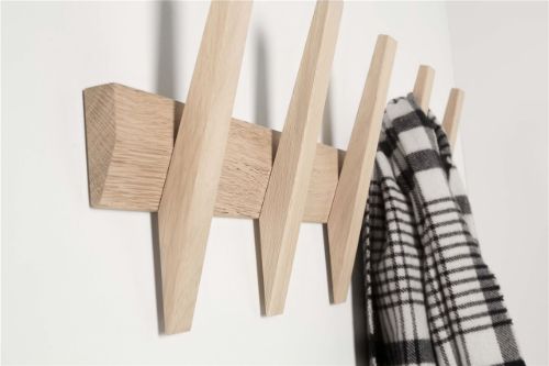 Hoigaard Tangent-5 Garderobenständer B: 64 cm – Weiß