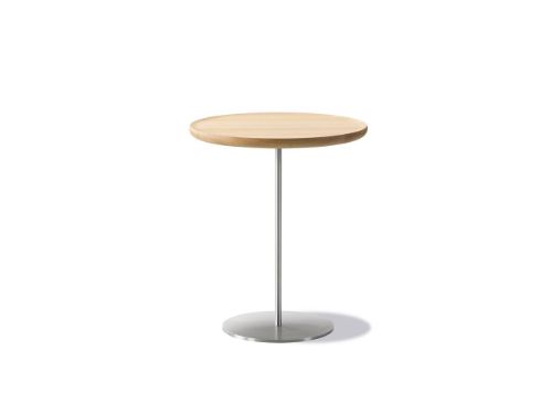 Fredericia Furniture 6755 Pal Sidebord 44x45 cm - Eg/Rustfrit Stål