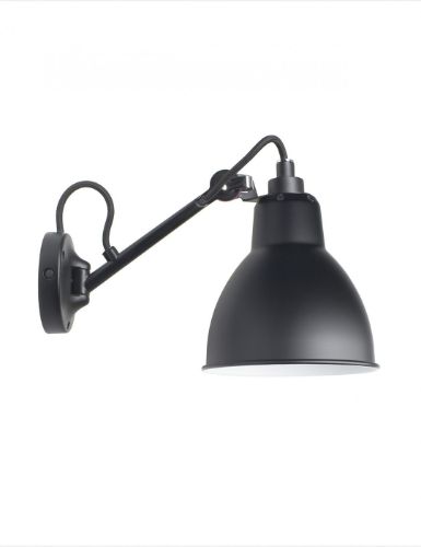 DCW Editions Lampe Gras N104 Væglampe L: 17 cm - Sort/Sort