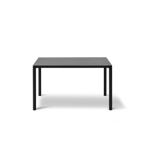 Fredericia Furniture 6720 Piloti Sofabord 75x75x35 cm - Sortlakeret Eg