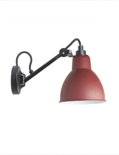 DCW Editions Lampe Gras N104 Væglampe L: 17 cm - Sort/Rød