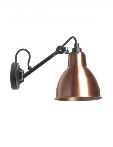 DCW Editions Lampe Gras N104 Væglampe L: 17 cm - Sort/Kobber