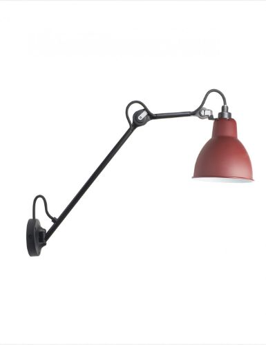 DCW Editions Lampe Gras N122 Væglampe L: 55,2 cm - Sort/Rød