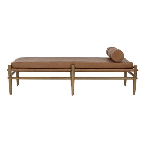Bloomingville Aysia Daybed 200x56x80 cm - Naturfarvet bøffellæder