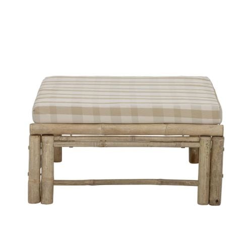 Bloomingville Korfu Modul Pouf SH: 37 cm - Bambus/Natur