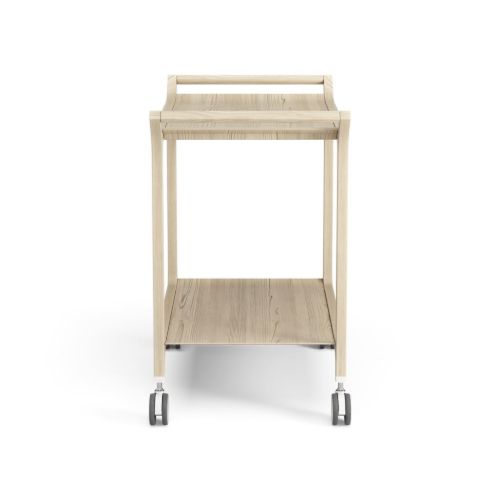 Swedese Teatime Trolley B: 75 cm – Lackierte Esche