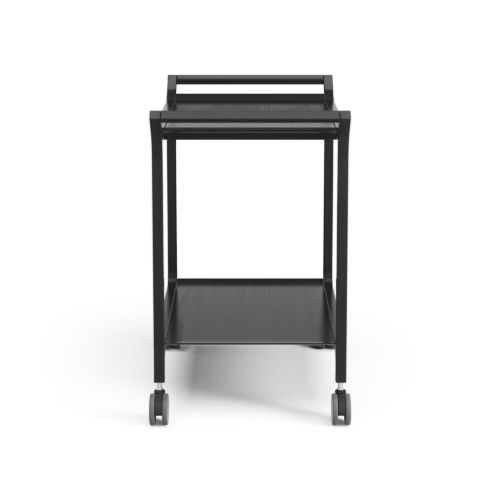 Swedese Teatime Trolley B: 75 cm – Schwarz lackierte Esche