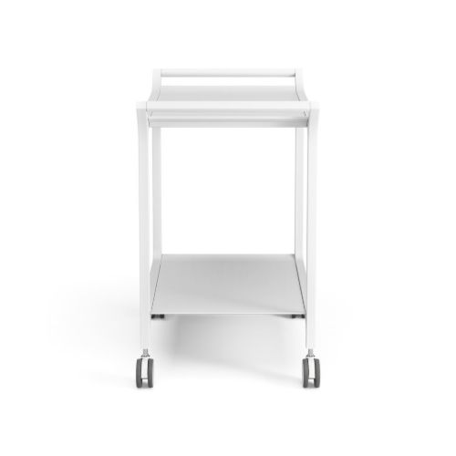 Swedese Teatime Trolley B: 75 cm – Esche weiß lackiert