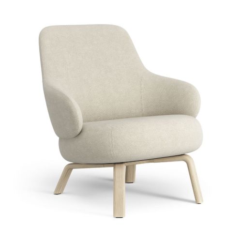 Swedese Pillo Lænestol SH: 42 cm - Lakeret Ask/Hallingdal 65 0200